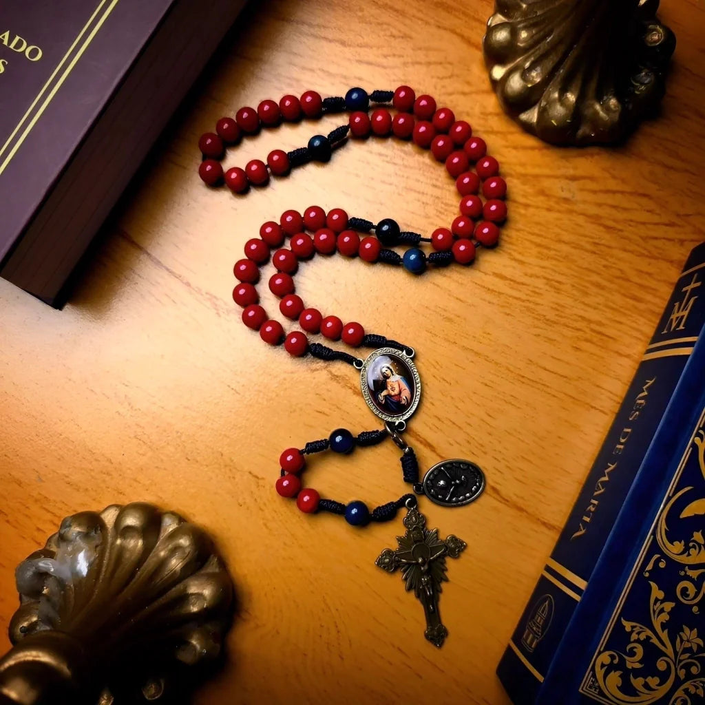 Terço Sagrado Coração de Jesus e Imaculado Coração de Maria