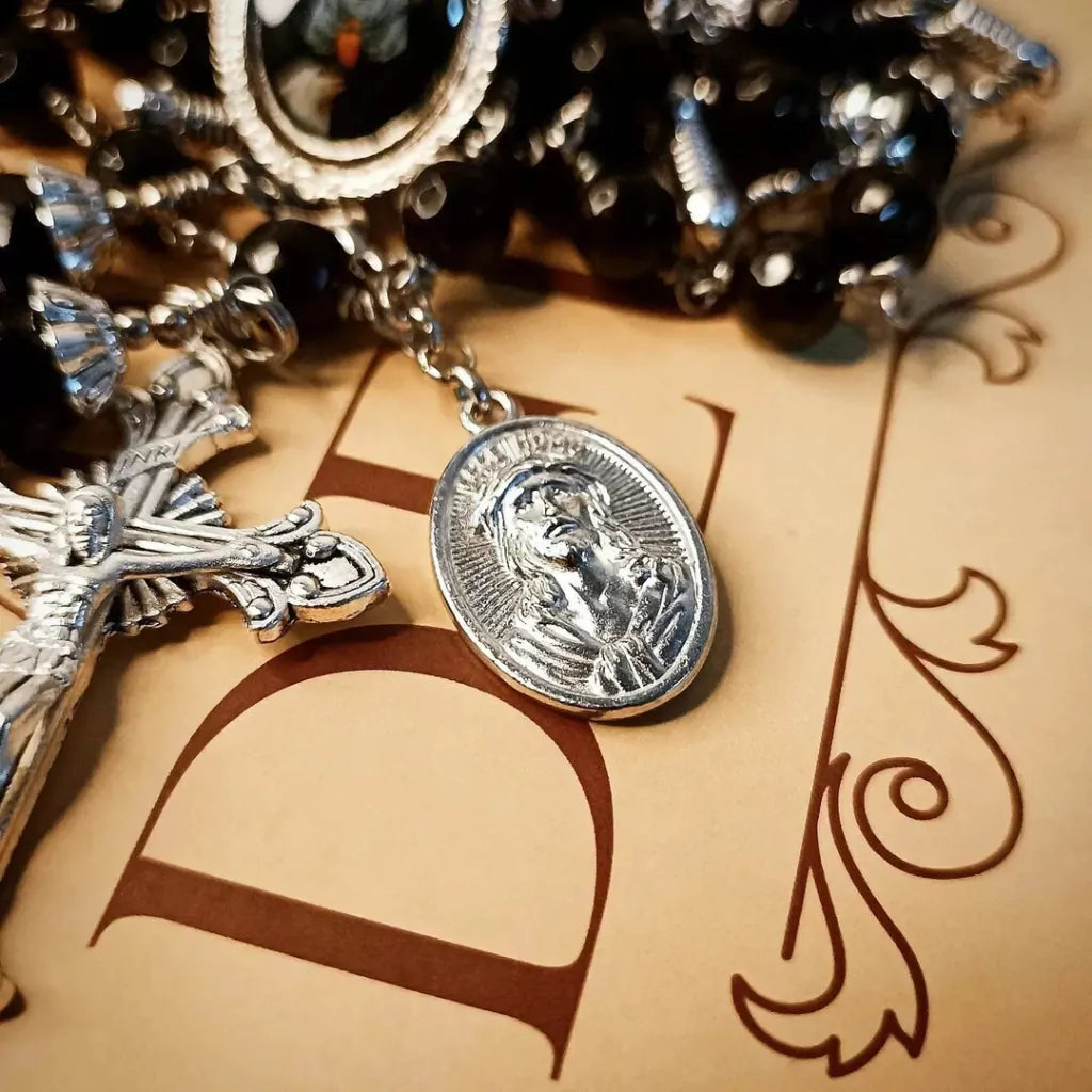 Terço Stabat Mater (Aço Inox)
