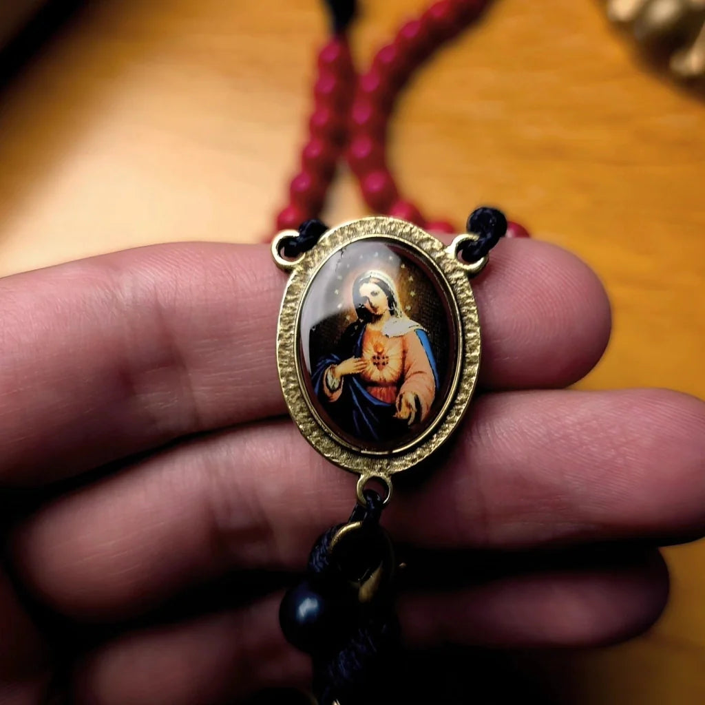 Terço Sagrado Coração de Jesus e Imaculado Coração de Maria