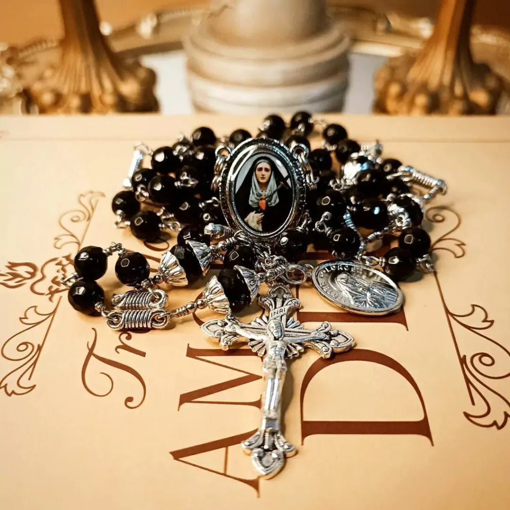 Terço Stabat Mater (Aço Inox)